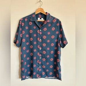 Top man button up shirt